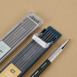 SIMPLE Holder Mechanical Pencil & Leads Set (12pcs)