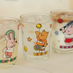 My Buddy Mini Glass Cup 4P Set , 238ml 02