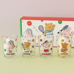 My Buddy Mini Glass Cup 4P Set , 238ml 02