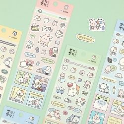 Ppojack Extreme Daily Life Removable Stickers (01-04)