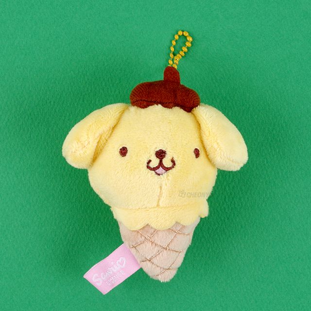 Pompompurin Ice cream Keychain 8cm 