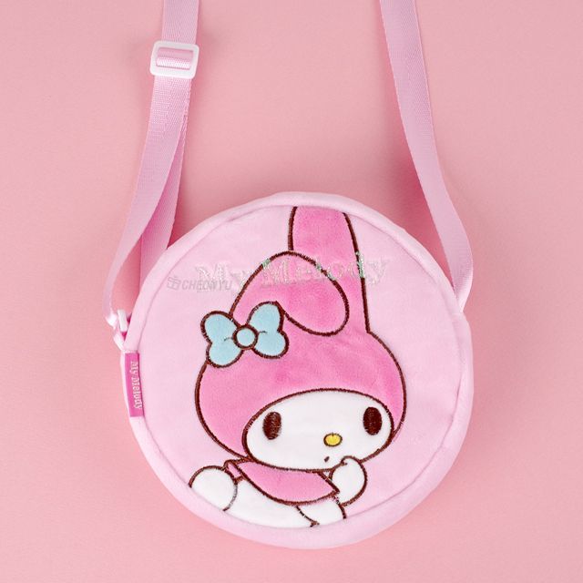 My Melody Macaron Embroidery Cross Bag