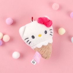 Hello Kitty Ice cream Keychain 8cm 