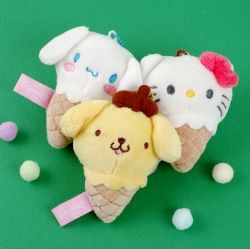Pompompurin Ice cream Keychain 8cm 