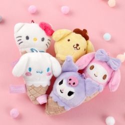 My Melody Ice cream Keychain 8cm 