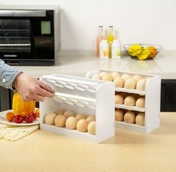 Large capacity 30 holes egg tray egg storage box