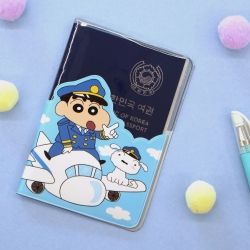 Crayon Shinchan Clear passport case
