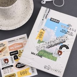 Life Label Removable 6-piece Sticker Pack
