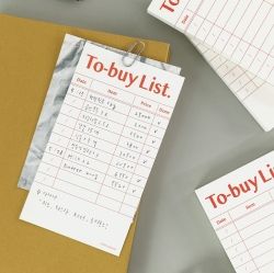 Lists to live by - memo pad