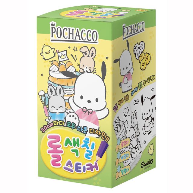 Pochacco Roll Coloring Stickers
