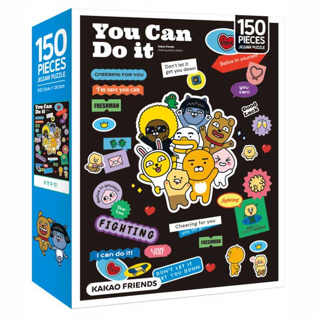 KAKAO FRIENDS Puzzle 150 pcs  You Can Do it!