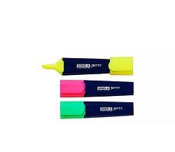 Jetti Bright Chisel Tip Highlighter, 12 Count 