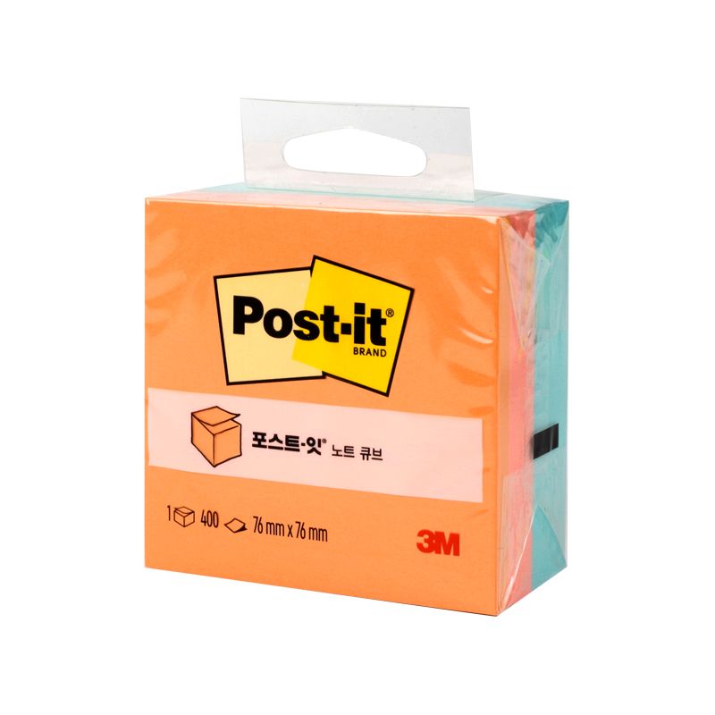 Post-it Note Cube (Orange) 2059-AQ 76X76mm 3color 400pcs