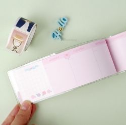 Sanrio Handy weekly Planner, Set of 16pcs