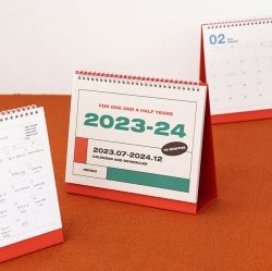 Gi-bon 18 months Desk Calendar v.3