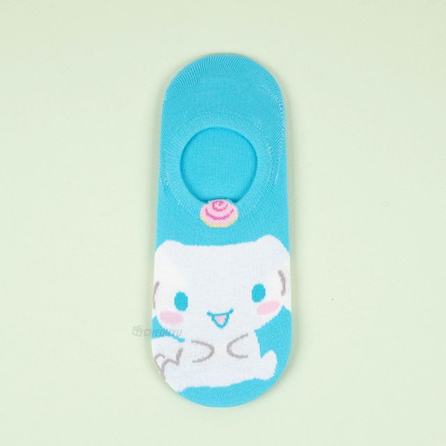 Sanrio Whopping no show socks, One Size 220-260mm