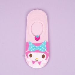Sanrio Whopping no show socks, One Size 220-260mm