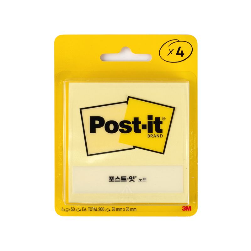Post-it Note 5400 (Yellow) 5400-CY 76X76mm 50pcs 4pad