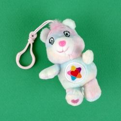 Care Bears 10cm Keyring - True Heart Bear