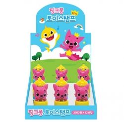 Pinkfong Toy Stamp, set of 12