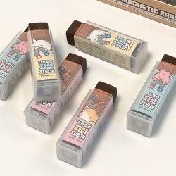 Soon-deok Crew Chocolate magnetic eraser, 36pcs