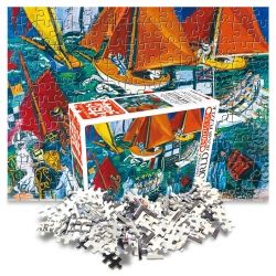 Famous paintings of the WORLD Jigsaw Puzzle 150 Pieces_Fête Nautique (The Regatta)