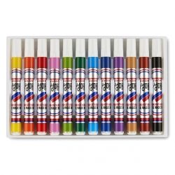 Mungyo Permanent Marker 12colors 1set (Paper Case)