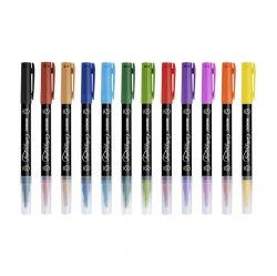 Mungyo Calligraphy Pen Twin 12color