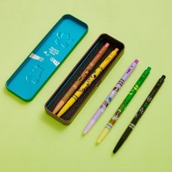 153 Ballpoint Pen 0.5m 5 Colors Set with Tin Case, the Myth Dangun ver 