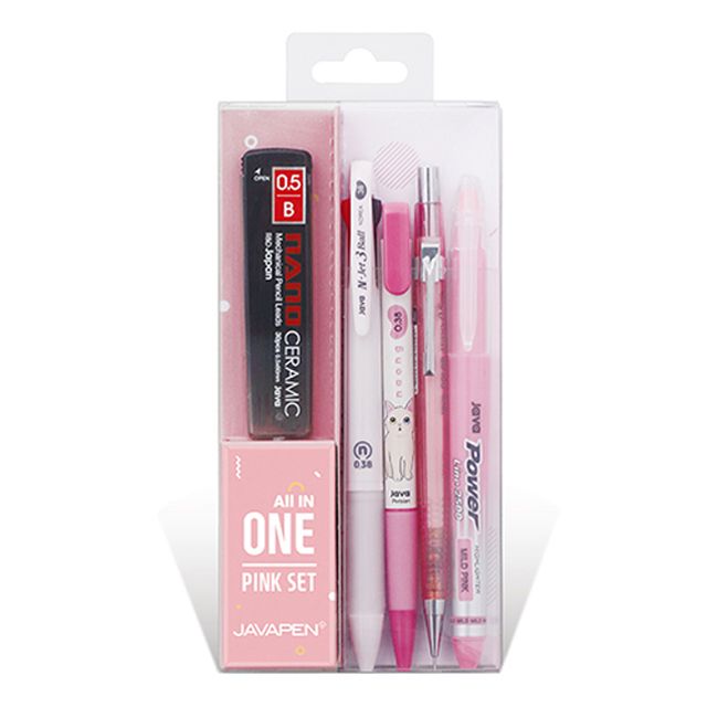 JAVAPEN All in One Set, Pink