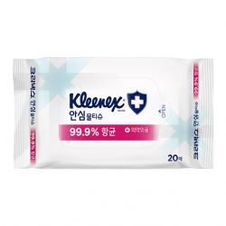 Kleenex Sanitizing Wipes 20sheets (4pcs)