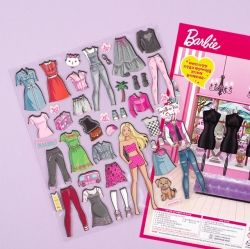 Barbie lovely style coordination sticker
