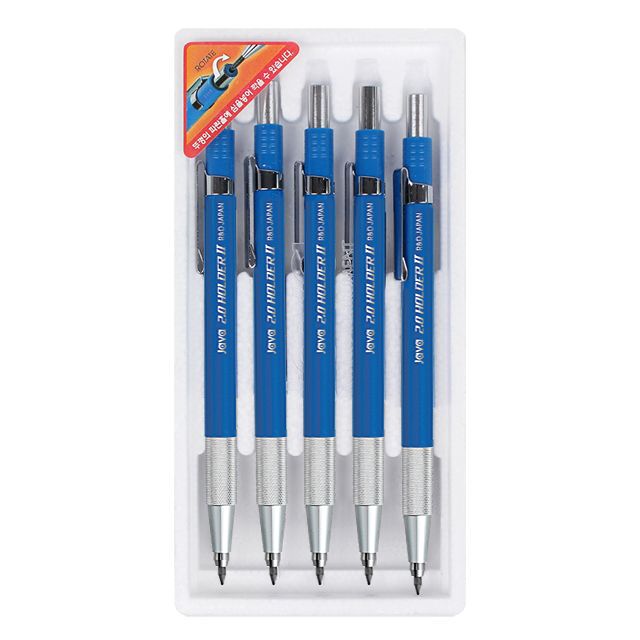 2.0 Holder Pen 2, Mechanical Pencil Type,  5 Pack 