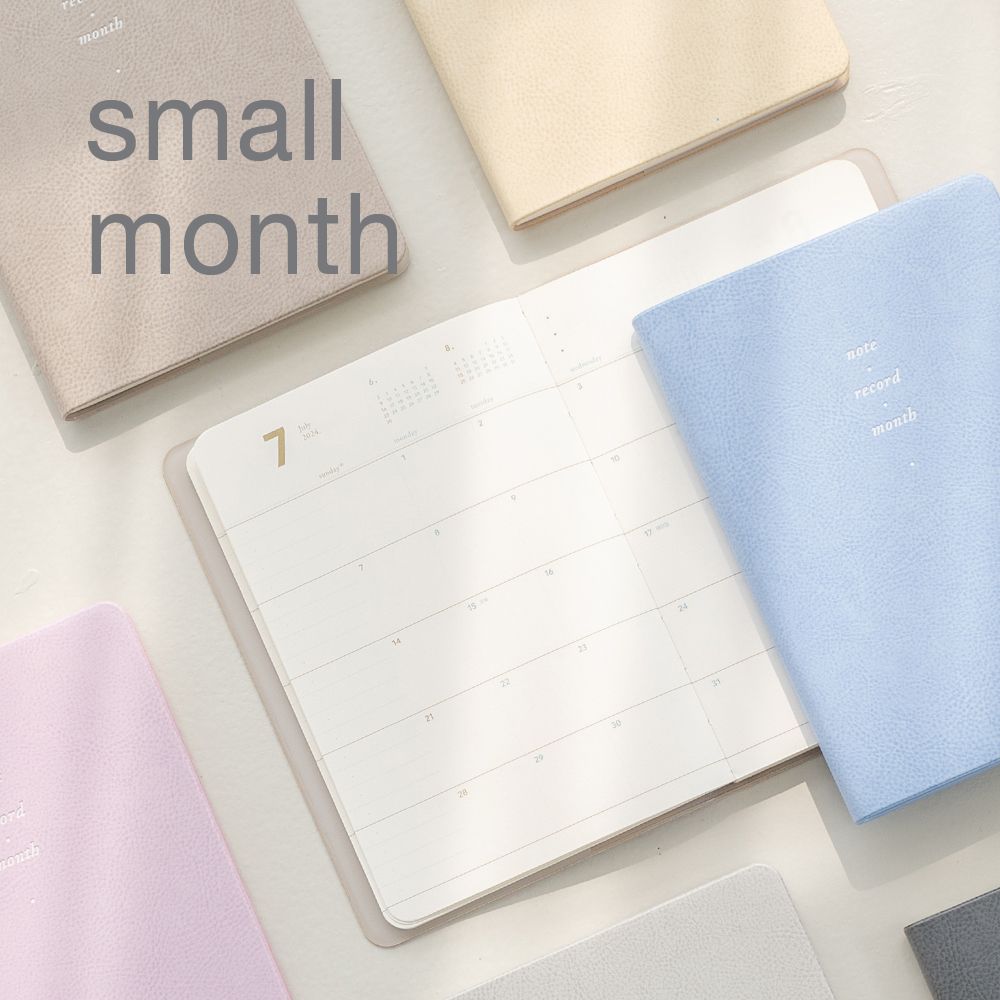 2024 Notable Memory Monthly Planner Slim Small 