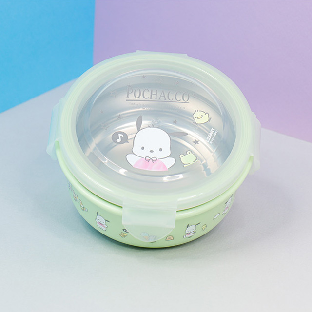 Pochacco Round Stainless Lunch Box