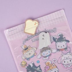 Sanrio Characters FancyAnimal Zip Bag 5P Set M Size