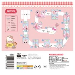 Hello Kitty Folding Notepaper