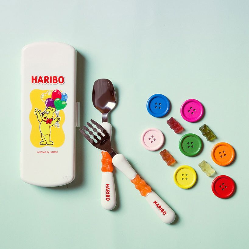 Haribo Spoon&Fork Case Set