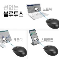 Rechargeable Silence Button Bluetooth Mouse (Include Mini Pad) M2176BTMP