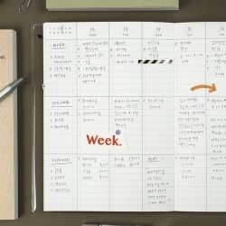 Lists to Live by Weekly Planner, Undated 