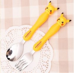 Pokemon Figure Spoon&Fork Set 
