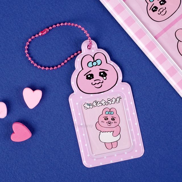 Opanchu Usagi Mini Photo Key Holder - Pink