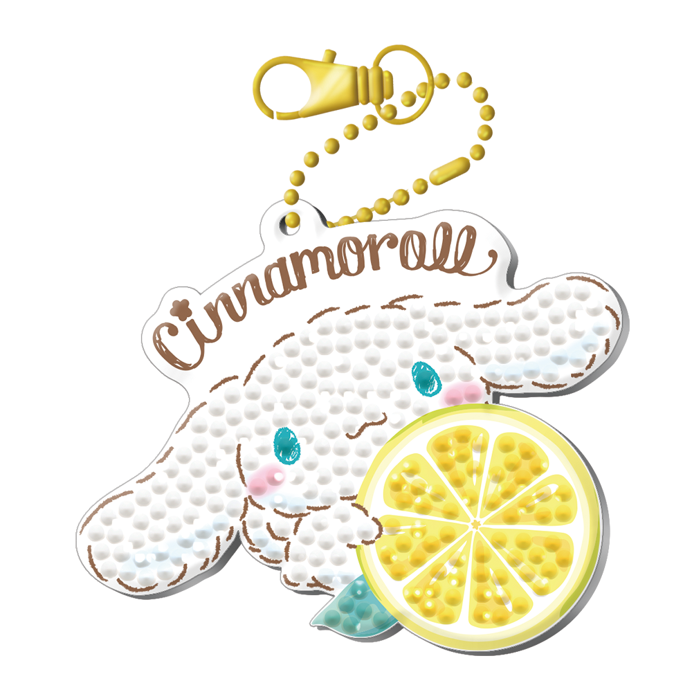 Cinnamoroll Lemon Jewel Crossing Keyring Kit