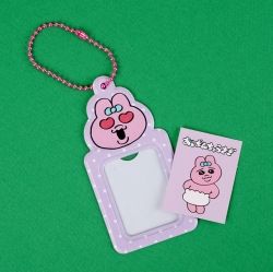 Opanchu Usagi Mini Photo Key Holder - Purple