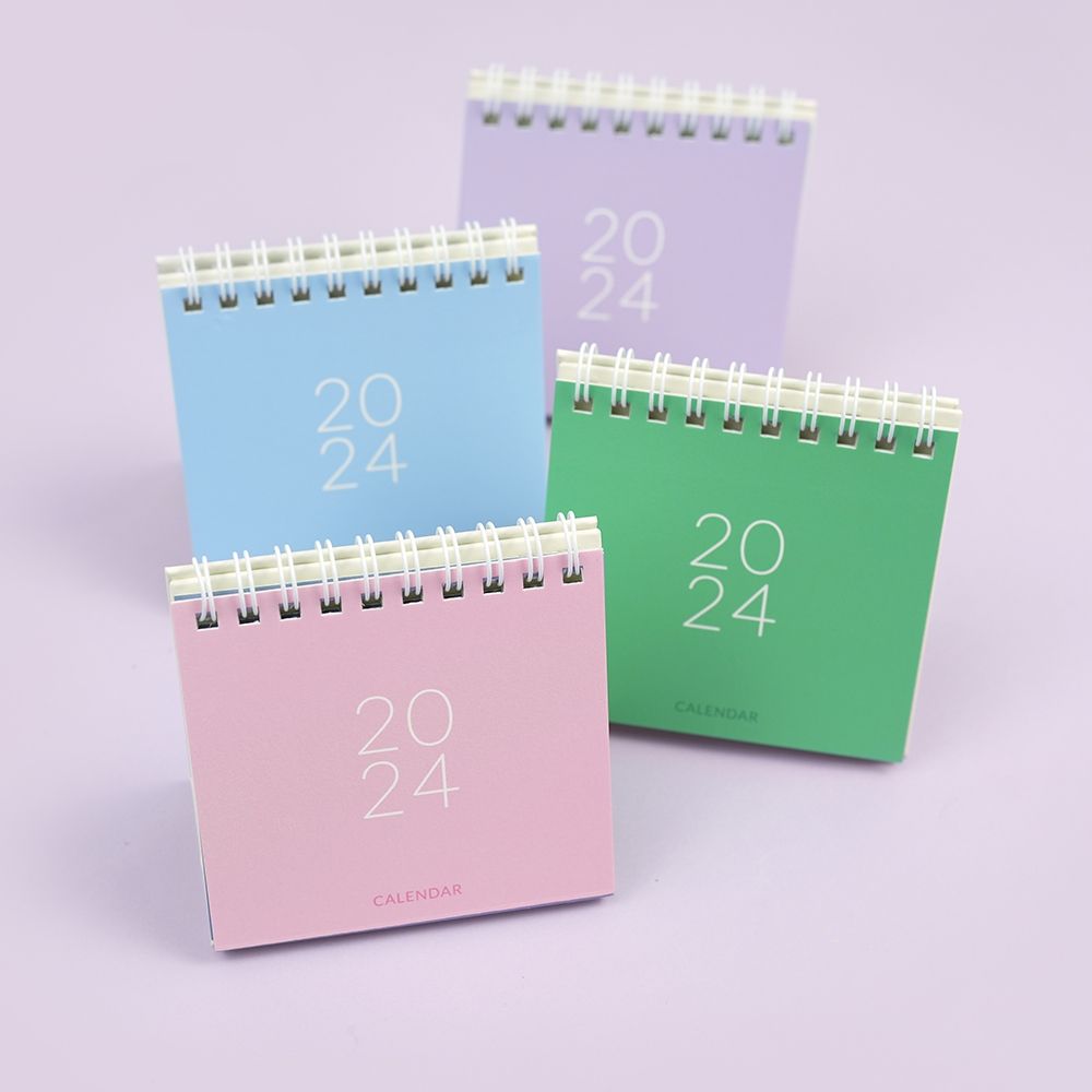 2024 Mini Desk Calendar, Random