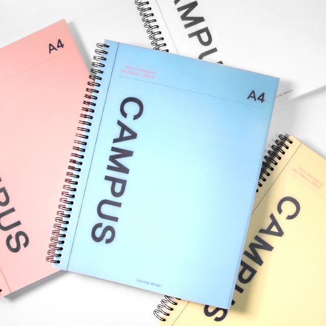 PP Campus A4 Cut Line Lined Notebook 