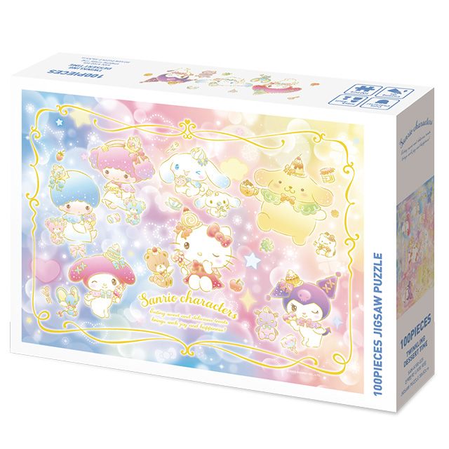Sanrio Kids Puzzle 100pcs_Super Shining