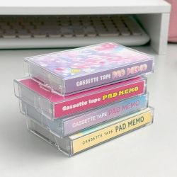 Cassette Tape Memo, Set of 20
