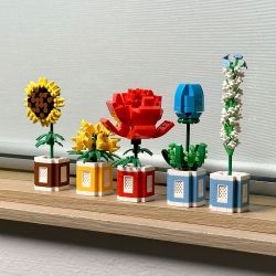 Furetty Block DIY Flower, Set of 15