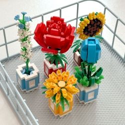 Furetty Block DIY Flower, Set of 15